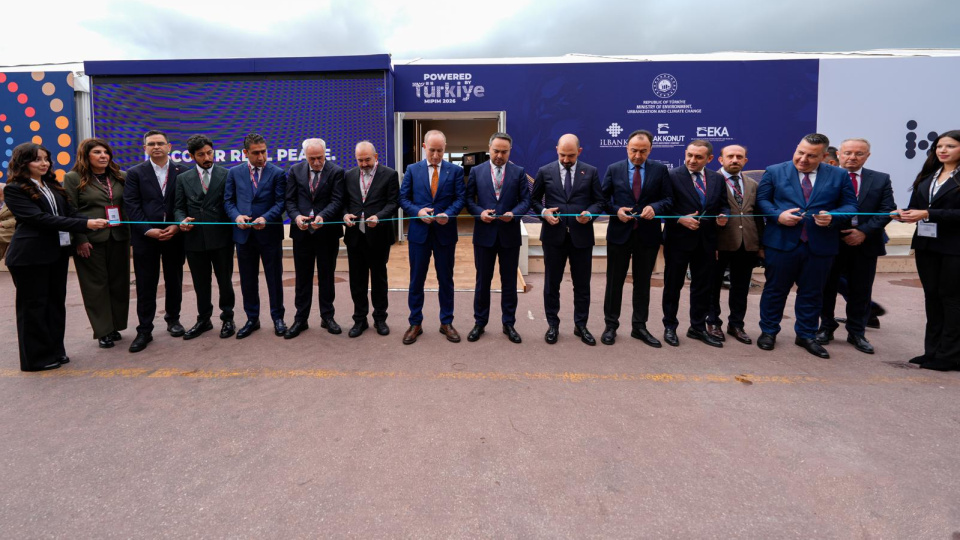 MIPIM 2026'da "Powered by Türkiye" mesajı