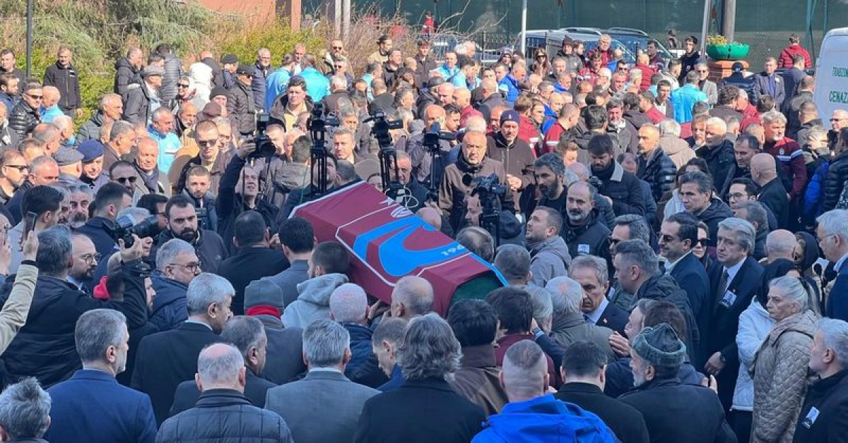 Trabzonspordaki Yardımcı Antrenör Orhan Kaynak Veda Töreni