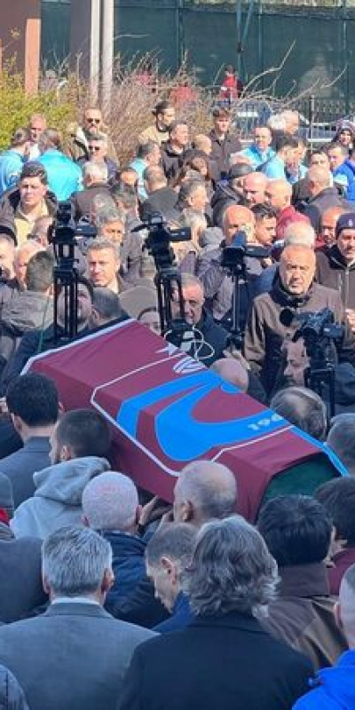 Trabzonspor'dan Orhan Kaynak'a veda töreni