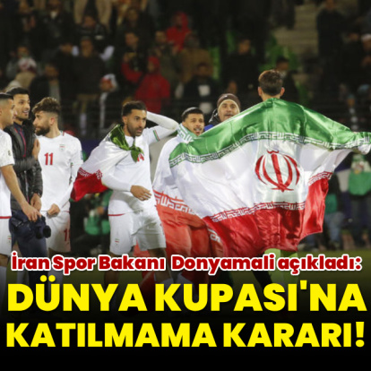 İran'dan Dünya Kupası kararı!