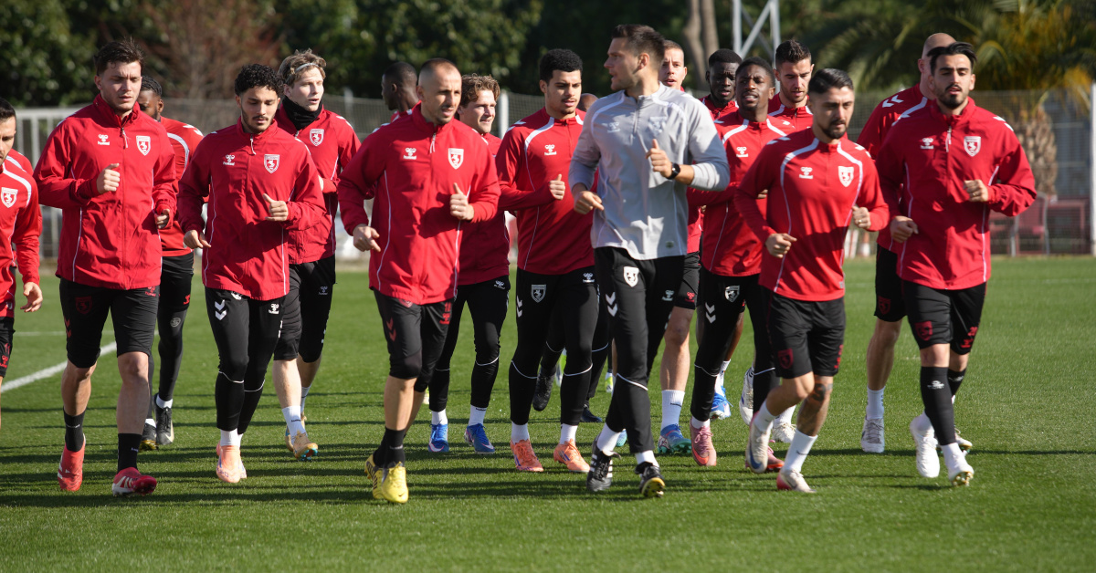 Samsunspor, Rayo Vallecano Hazırlıklarını Tamamla