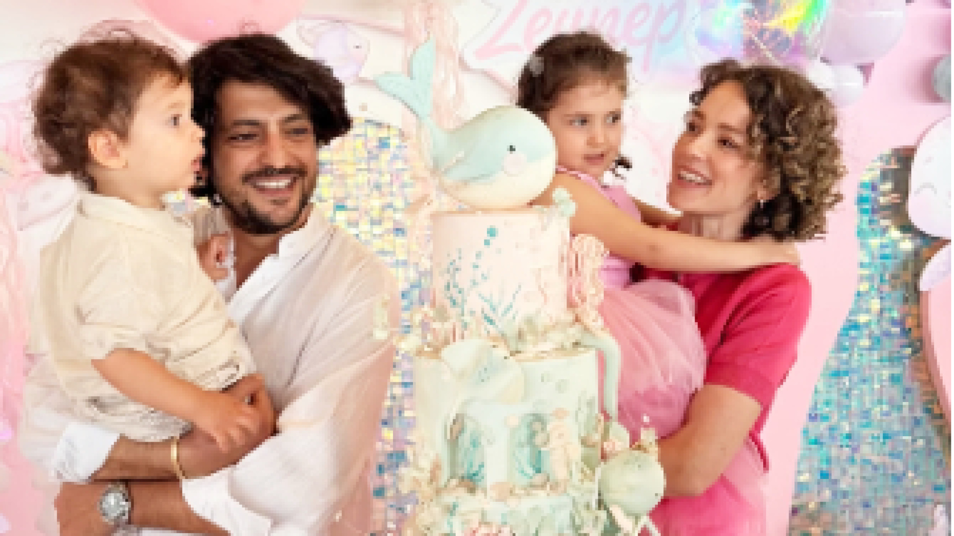 Taner Ölmez ve Ece Çeşmioğlu Kızları Zeynep'in 5. Yaş Gününü Kutladı