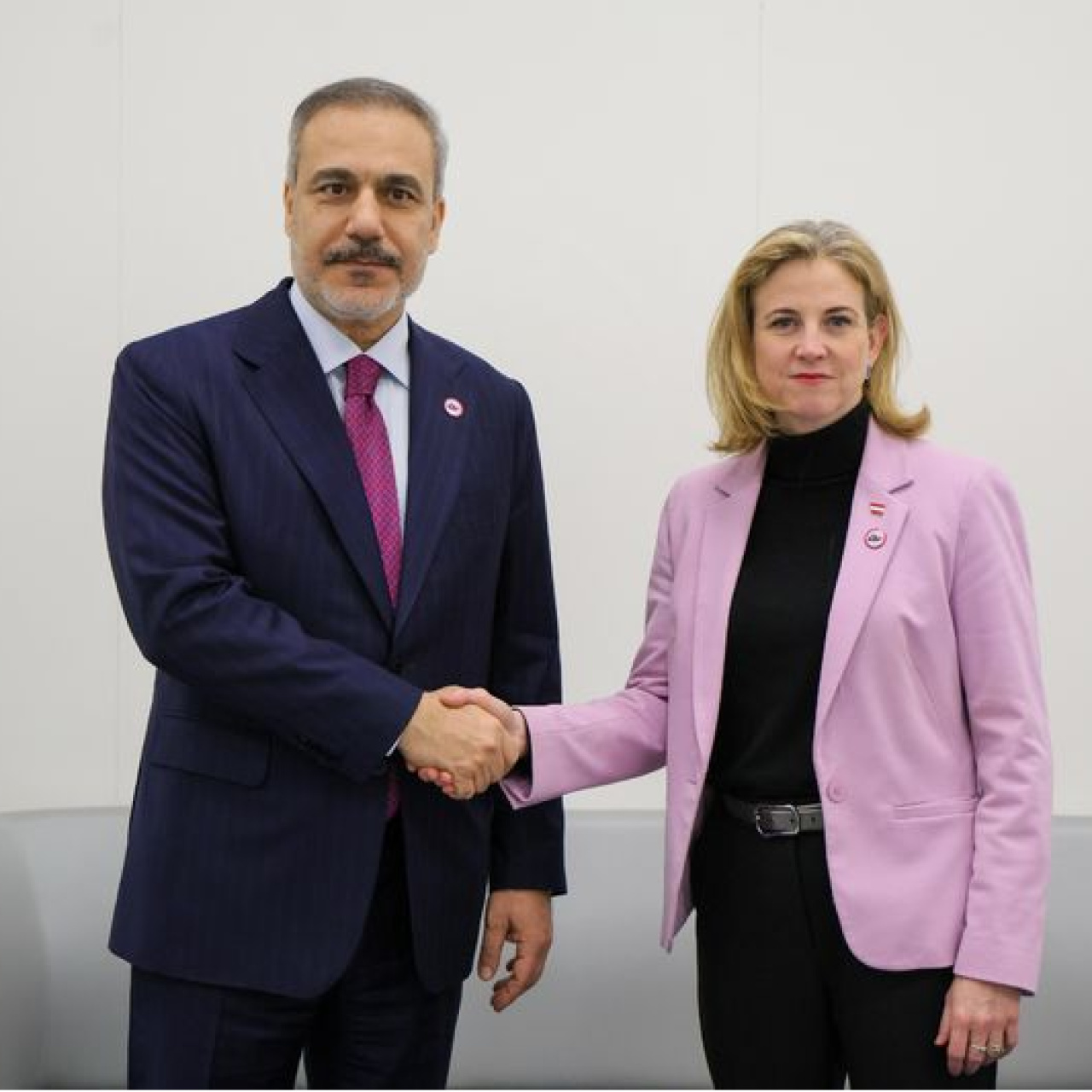 Bakan Fidan Avusturyalı mevkidaşı ile görüştü