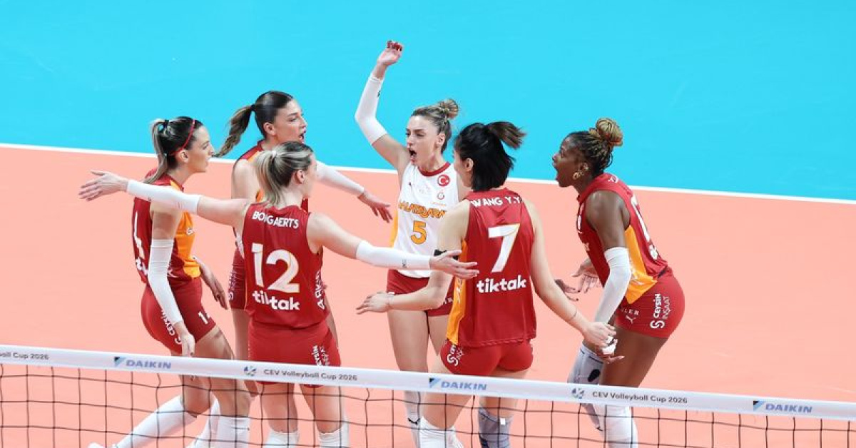 Galatasaray Daikin, CSO Voluntari'yı Mağlup Ediyor