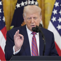 Donald Trump: İşi bitirene kadar ayrılmayacağız