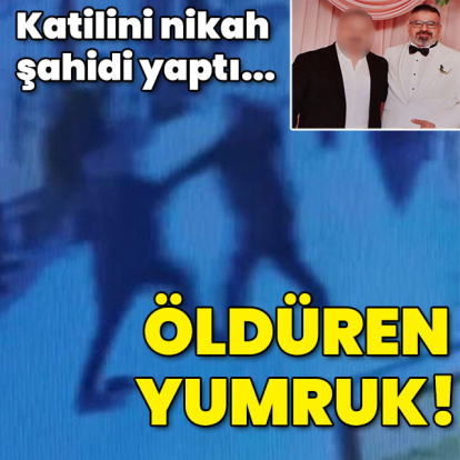 Nikah şahidi olduğu arkadaşını yumrukla öldürdü!