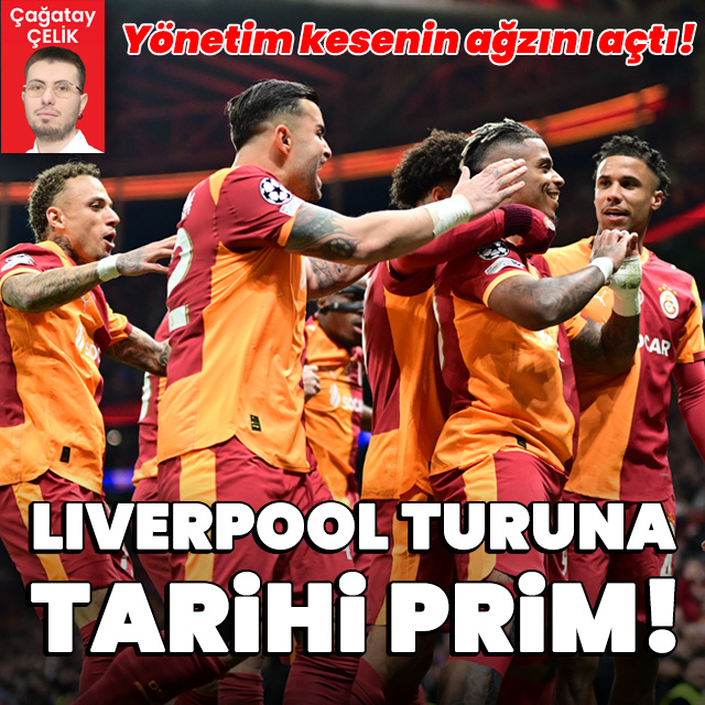 G.Saray'dan Liverpool turuna tarihi prim!