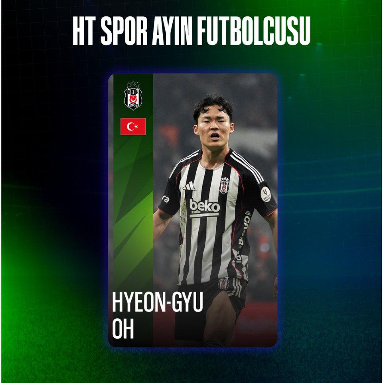 HT Spor Şubat ayının oyuncusu Hyeon-gyu Oh oldu!