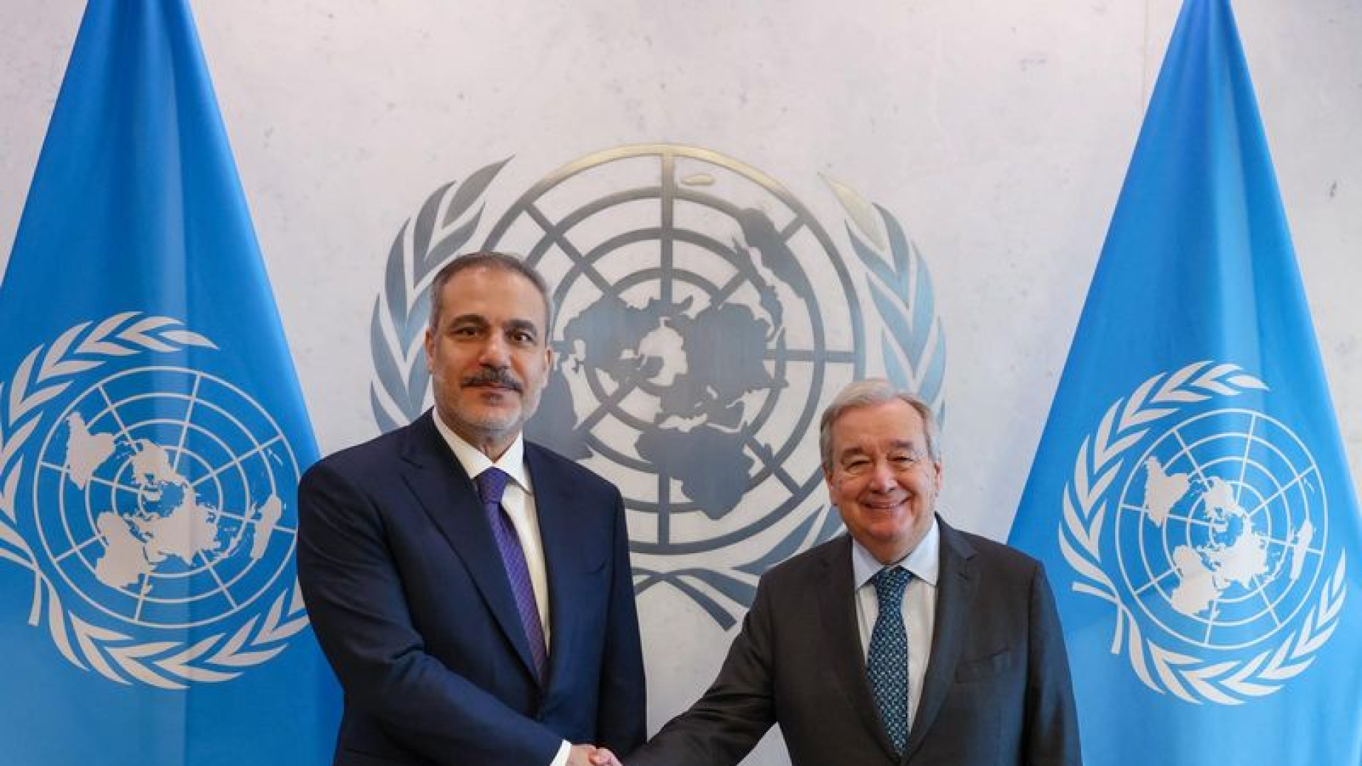 Dışişleri Bakanı Hakan Fidan, BM Genel Sekreteri Guterres ile Ankara'da Görüştü