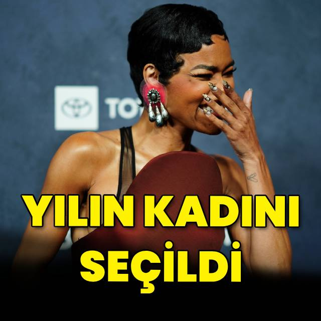 Yılın kadını seçildi