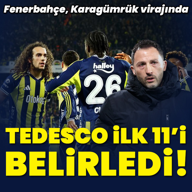 Fenerbahçe'de tek hedef galibiyet!