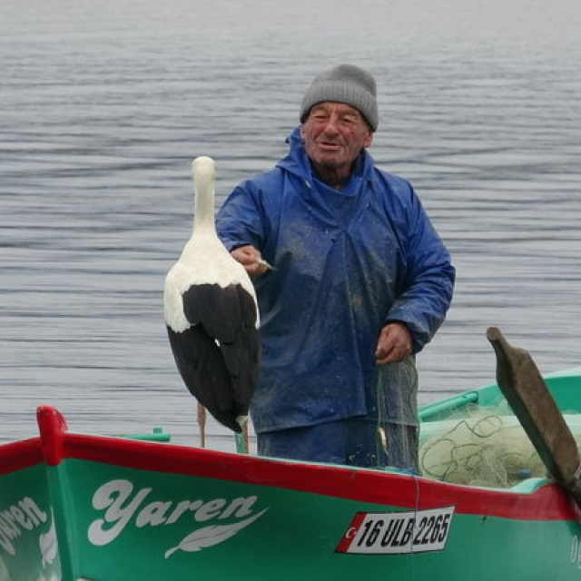 Adem Amca, 15 yıllık dostu Yaren'le özlem gideriyor