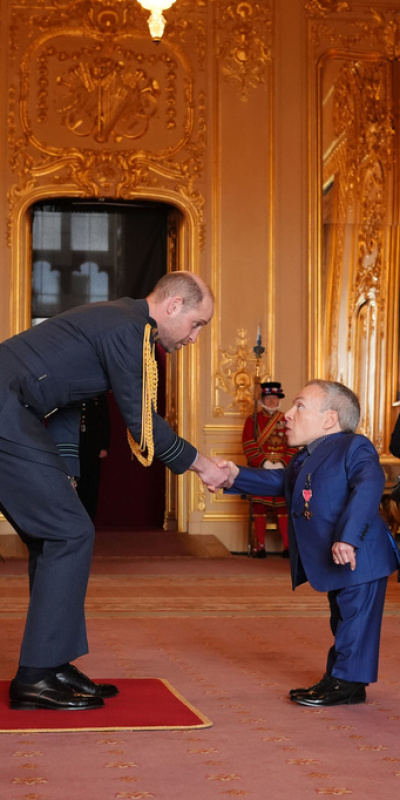 Prens William'dan onur nişanı