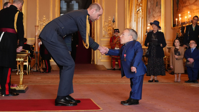 Prens William'dan onur nişanı