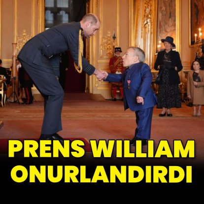 Prens William'dan onur nişanı