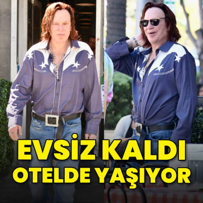 Evsiz kaldı, otelde yaşıyor