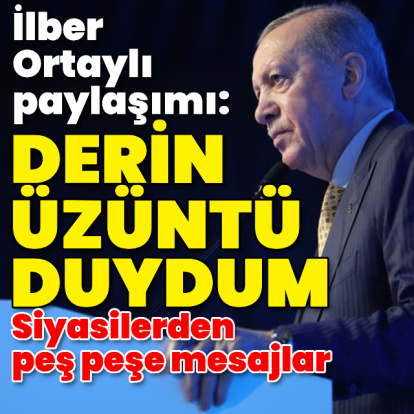 Cumhurbaşkanı Erdoğan'dan İlber Ortaylı paylaşımı