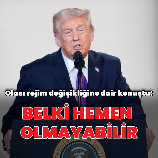 "İran'daki rejim düşecek ama belki hemen yakın zamanda değil"