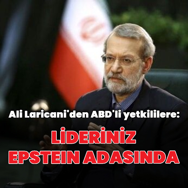 Ali Laricani: Lideriniz Epstein adasında