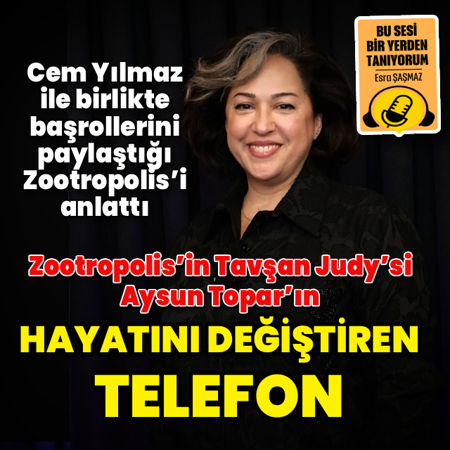 Aysun Topar’ın hayatını değiştiren telefon