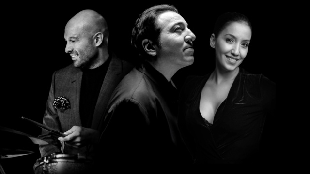 Fazıl Say, Görkem Ezgi Yıldırım ve Ferit Odman aynı sahnede