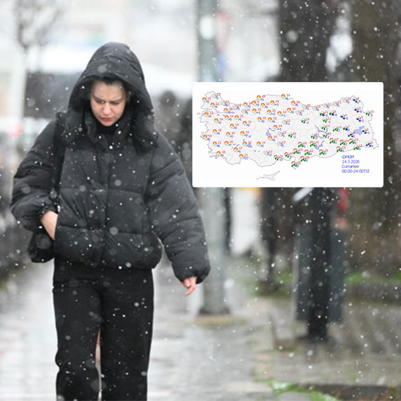 Meteoroloji saat verip uyardı... Üç bölgede yağış var!