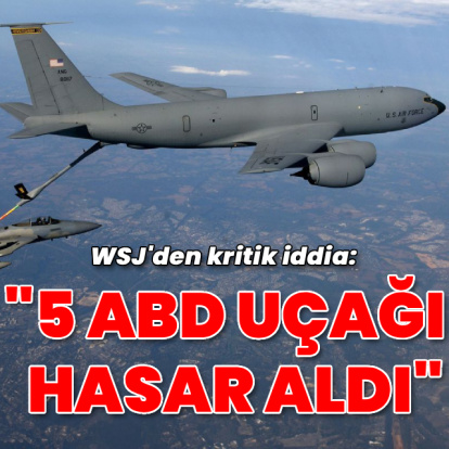 "İran saldırısında 5 ABD uçağı hasar aldı"