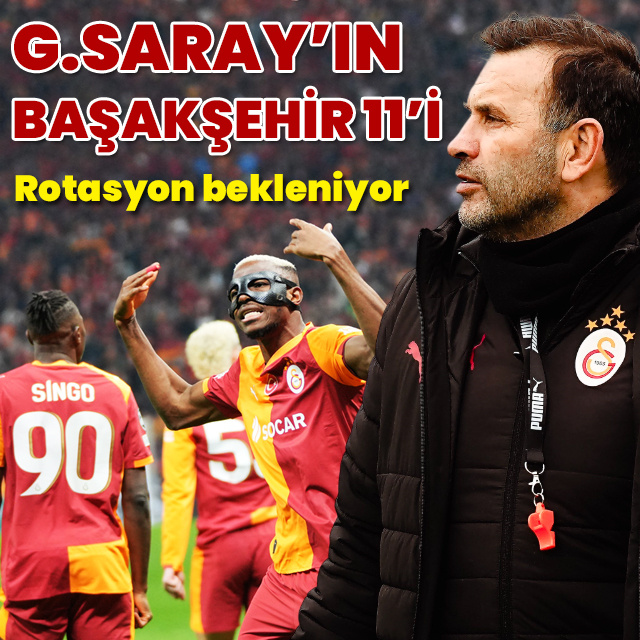 Galatasaray, RAMS Başakşehir ile karşılaşacak