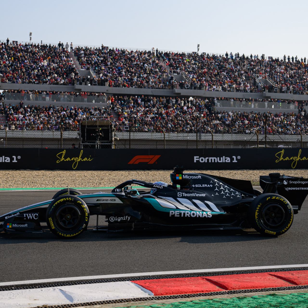 Çin Grand Prix'sinde tarihi sıralama