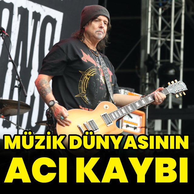 Müzik dünyasının acı kaybı