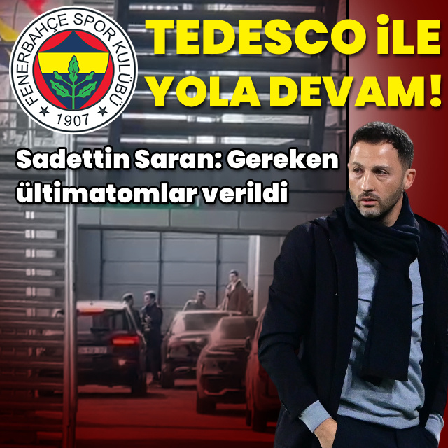 Fenerbahçe'den Tedesco kararı!