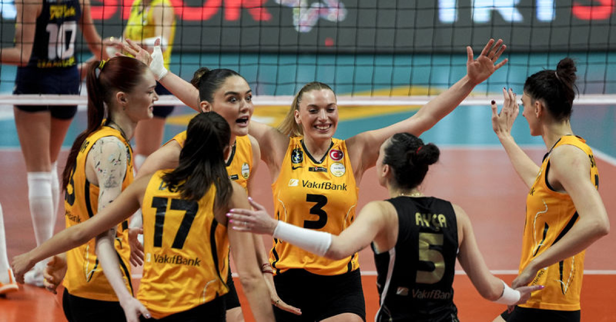 VakıfBank, Türk Hava Yolları'ndan 3-2 Kazandı