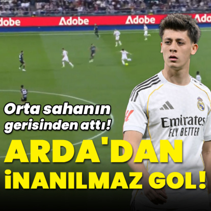 Arda'dan inanılmaz gol!