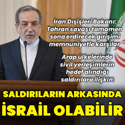 "Sivil hedeflere yönelik saldırıların arkasında İsrail olabilir"