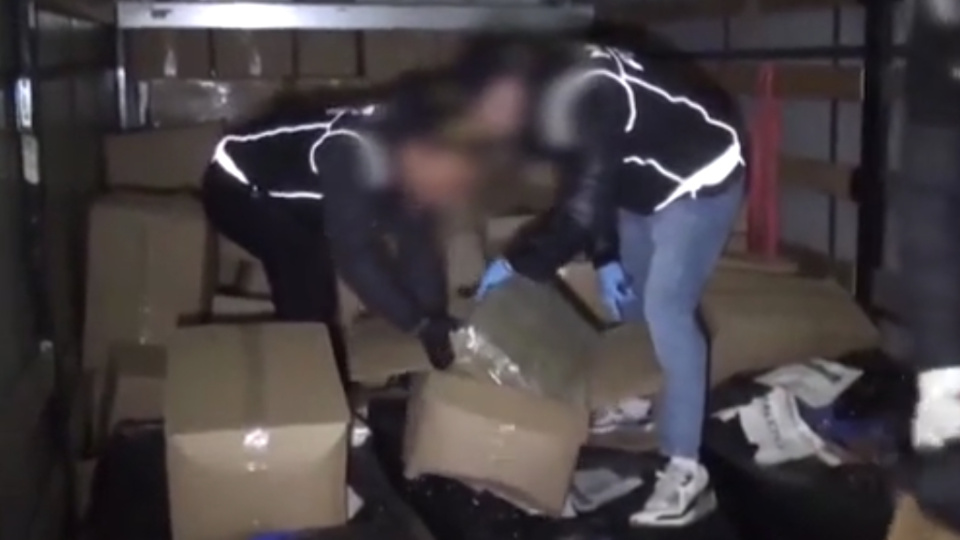 527 kilo uyuşturucu ele geçirildi