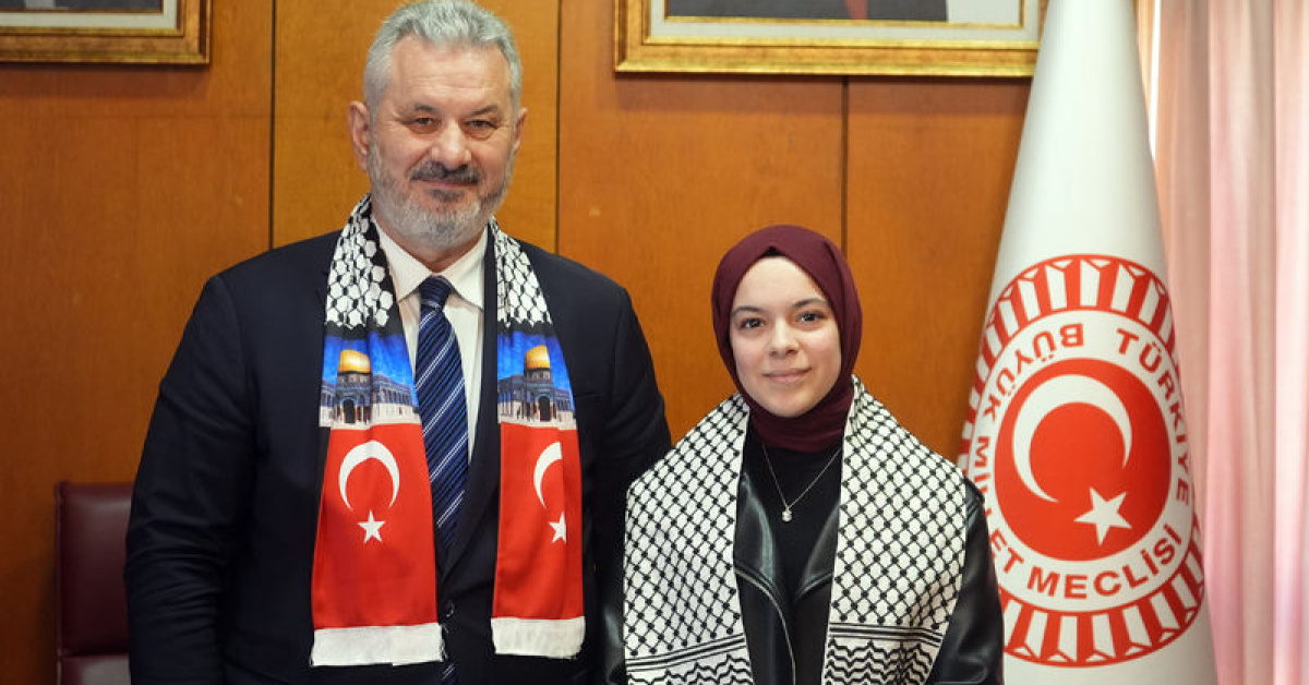 Gazzeli Meryem Erdoğan'la Görüşmeyi Gerçekleştirir