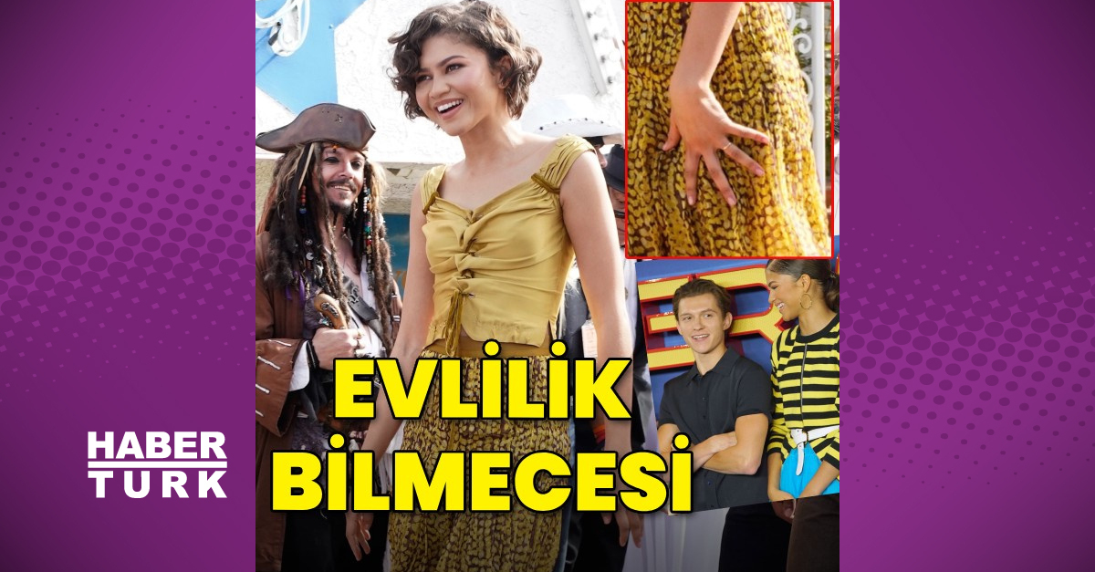 Zendaya Parmağındaki Alyansla Evlilik Söylentilerini Alevlendirdi