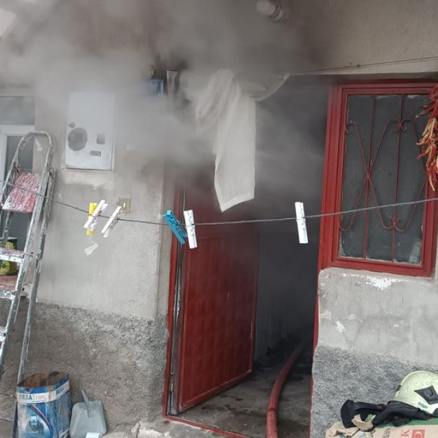 Konya'da iki katlı evde yangın: 1 ölü, 1 yaralı