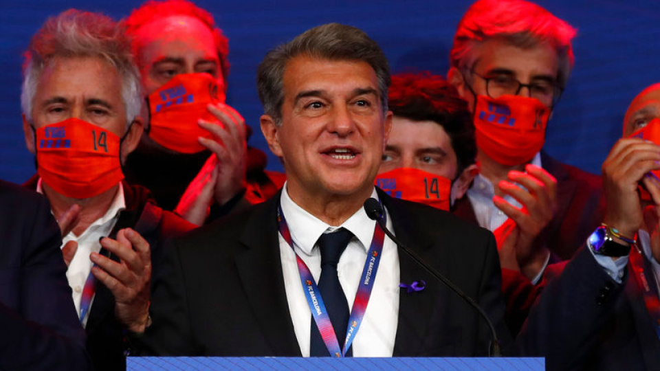 Barcelona'da yeniden Joan Laporta dönemi!