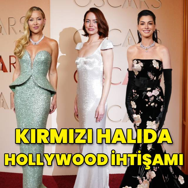 Oscar kırmızı halısında moda ve şıklık yarışı