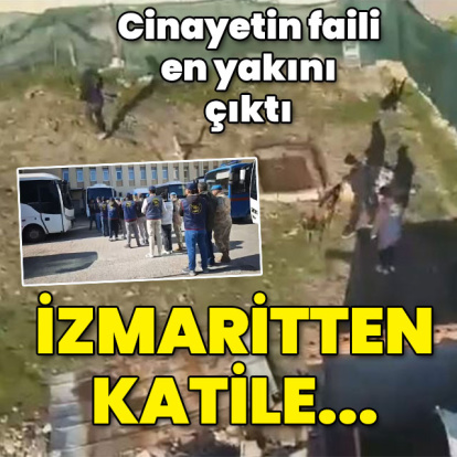 Cinayetin faili en yakını çıktı! İzmaritten katile...