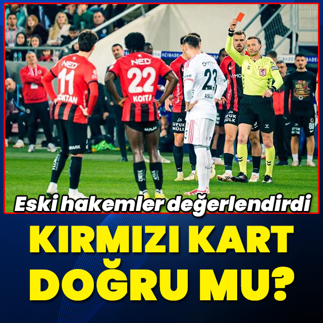 Kırmızı kart doğru mu?