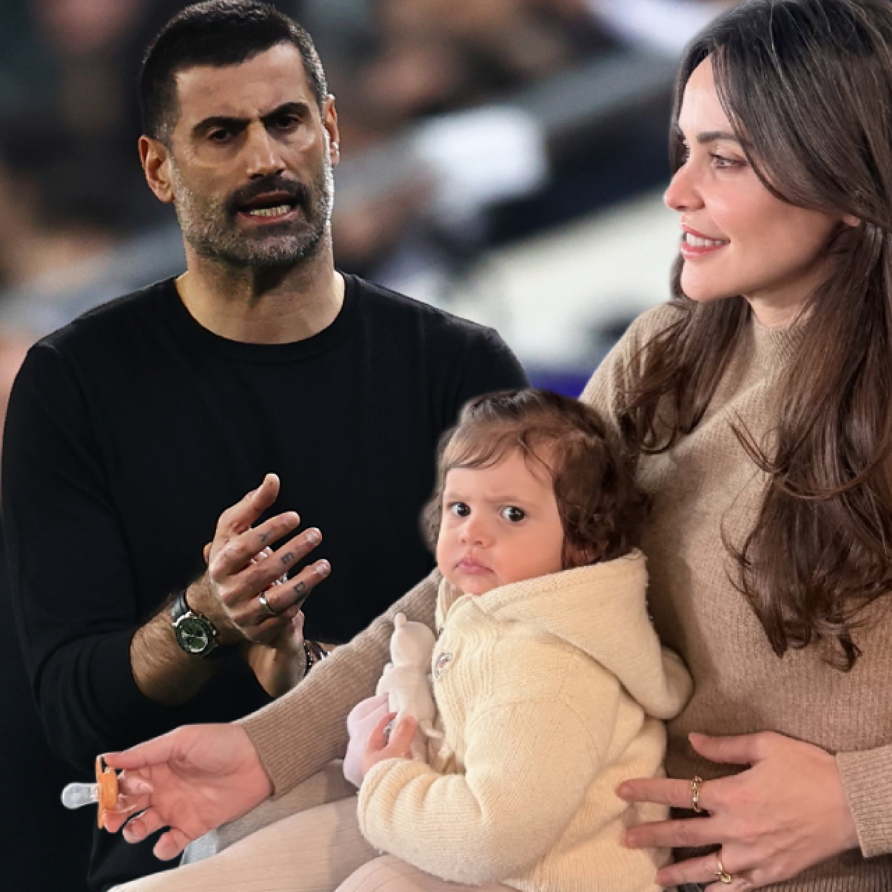 Yasmin ilk kez babasının maçında