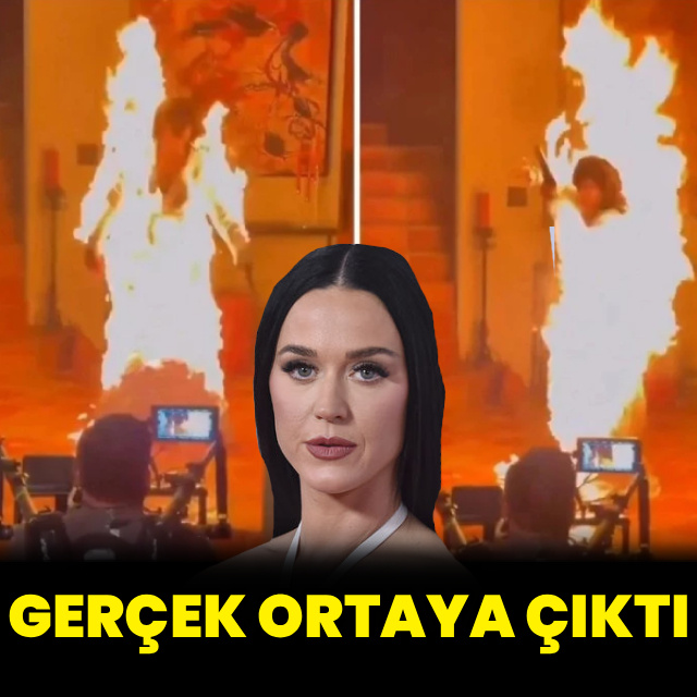 Alevler içinde kaldı