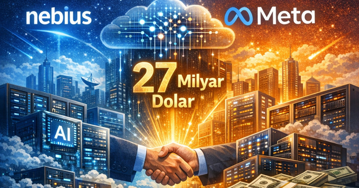 Nebius Group, Meta ile 27 milyar dolarlık dev yapay zeka altyapı anlaş