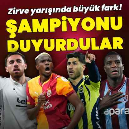 Şampiyonluk ihtimalleri açıklandı!