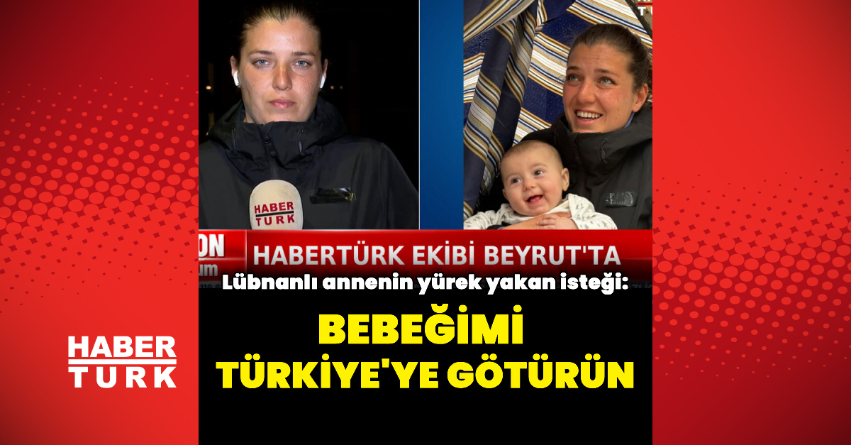 Lübnanlı annenin talebi: Bebeğimi Türkiye'yegötürün | Dış Haberler