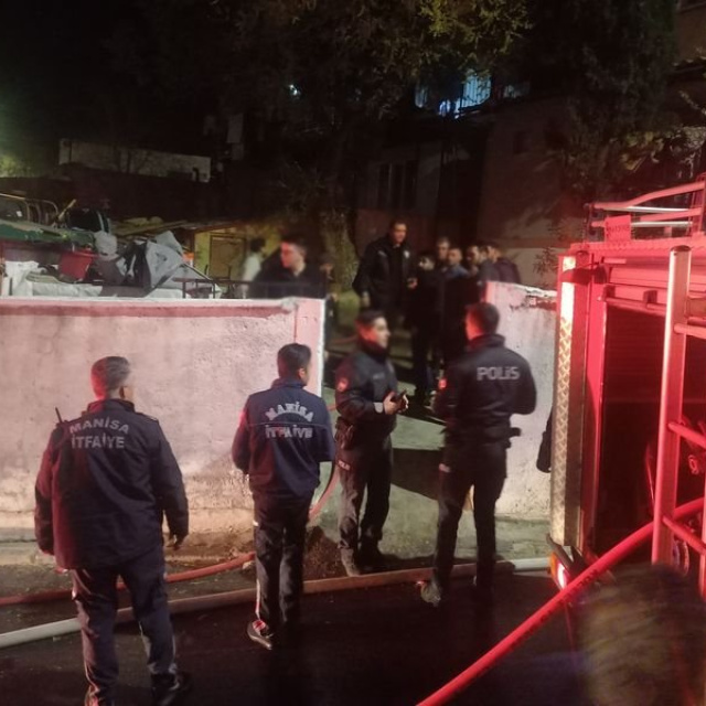 "Gelin kayınvalidesinin evini ateşe verdi" iddiası