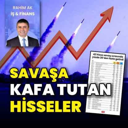 Savaşa kafa tutan 42 hisse
