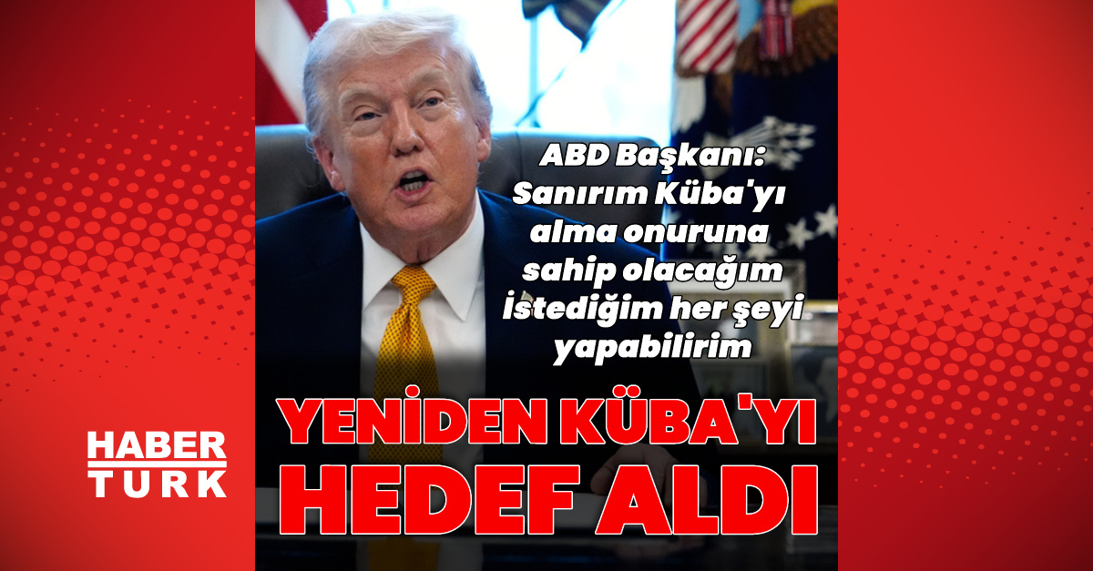 ABD Başkanı Trump: Küba ile istediğim her şeyi yapabilirim | Dış Haber
